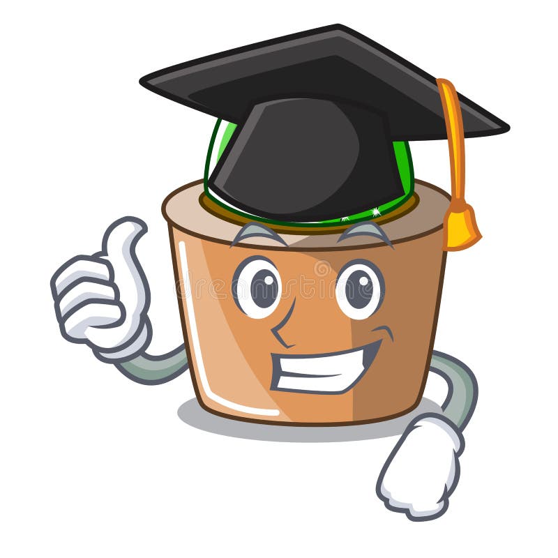 Le piante del cactus della stella del fumetto di graduazione al cactus coltivano illustrazione vettoriale Le piante del cactus della stella del fumetto di graduazione al cactus coltivano illustrazione vettoriale