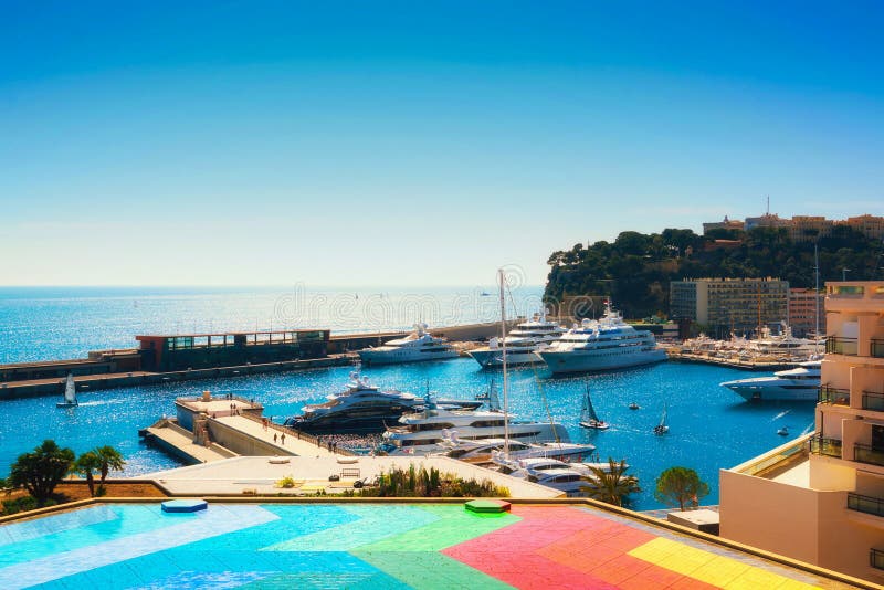 Le port à Monte Carlo