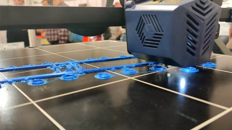 Le processus d'impression imprimante 3d imprimante 3d objet d'impression à partir de plastique moulé banque de vidéos