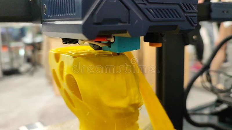 Le processus d'impression imprimante 3d imprimante 3d objet d'impression à partir de plastique moulé clips vidéos