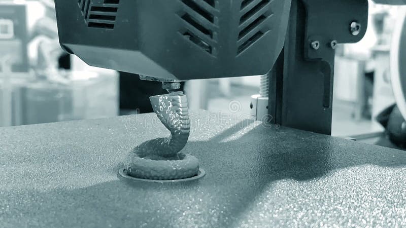 Le processus d'impression imprimante 3d imprimante 3d objet d'impression à partir de plastique moulé clips vidéos