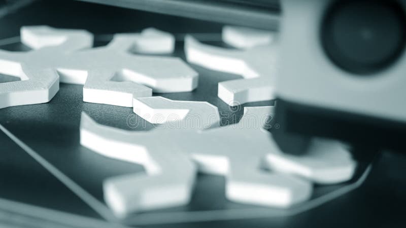 Le processus d'impression imprimante 3d imprimante 3d objet d'impression à partir de plastique moulé clips vidéos