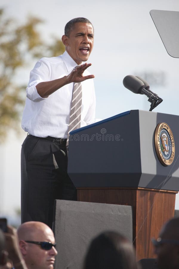 President Barack Obama appears at Presidential Campaign Rally, November 1, 2012, at Cheyenne Sports Complex, North Las Vegas, Nevada. President Barack Obama appears at Presidential Campaign Rally, November 1, 2012, at Cheyenne Sports Complex, North Las Vegas, Nevada