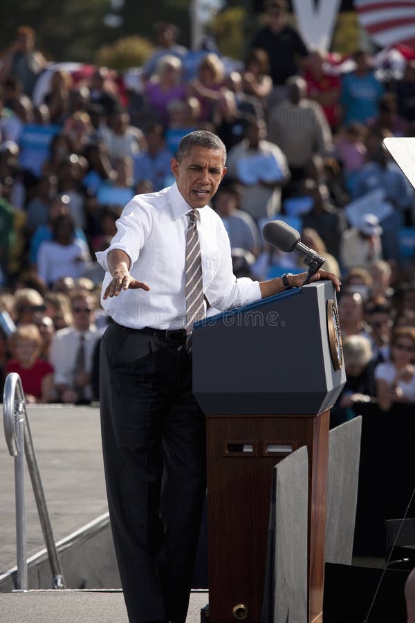 President Barack Obama appears at Presidential Campaign Rally, November 1, 2012, at Cheyenne Sports Complex, North Las Vegas, Nevada. President Barack Obama appears at Presidential Campaign Rally, November 1, 2012, at Cheyenne Sports Complex, North Las Vegas, Nevada