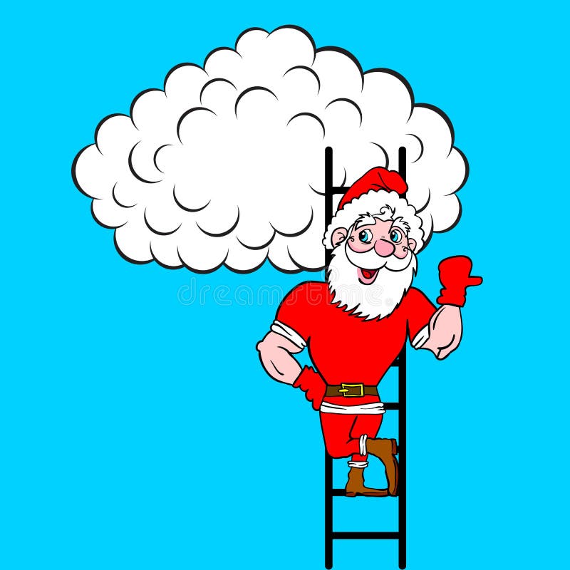 Le père noël illustration stock Le père noël illustration stock