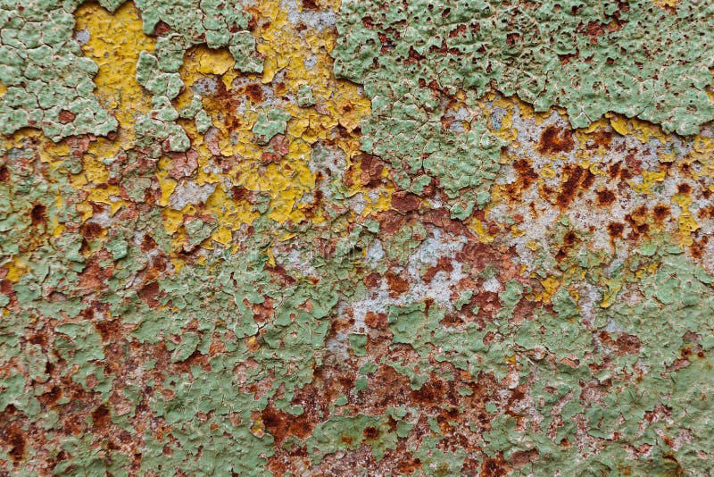 Le résumé a corrodé la peinture artistique rouillée d'épluchage de mur de papier peint de fer grunge coloré de fond photo stock Le résumé a corrodé la peinture artistique rouillée d'épluchage de mur de papier peint de fer grunge coloré de fond photo stock