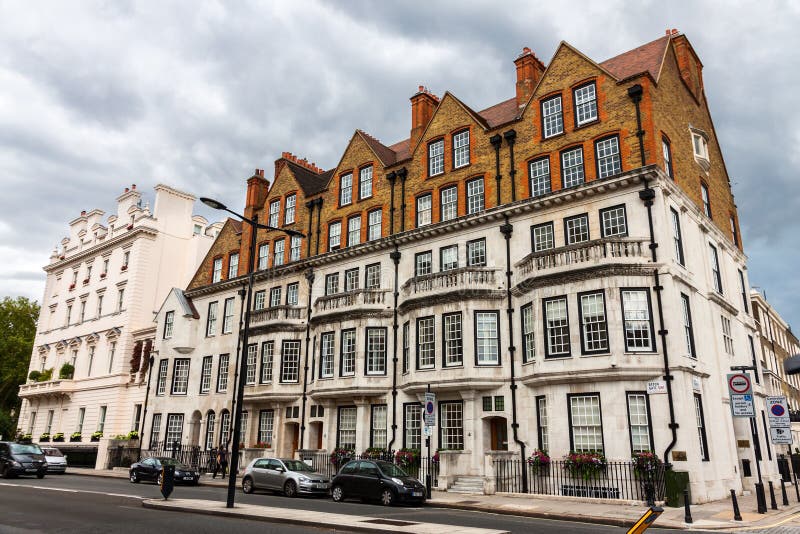 Le secteur célèbre de Chelsea à Londres image stock Le secteur célèbre de Chelsea à Londres image stock