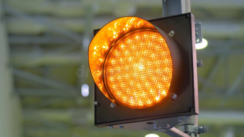 Signal lumineux éclairage d'avert. de chantier LED orange