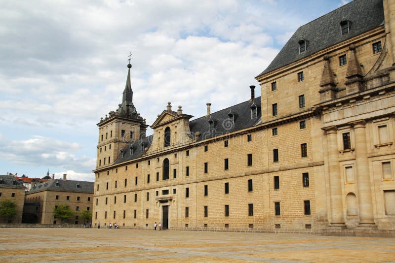 Le site royal de San Lorenzo de El Escorial, Espagne photos stock Le site royal de San Lorenzo de El Escorial, Espagne photos stock