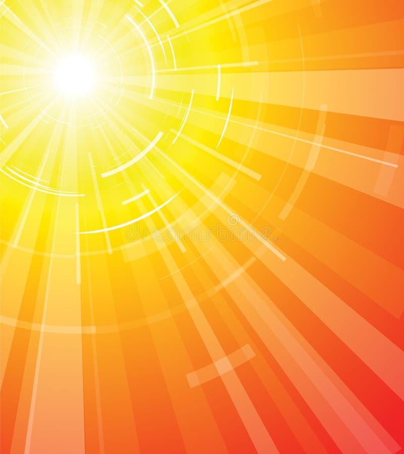 The hot summer sun - very hot background. The hot summer sun - very hot background