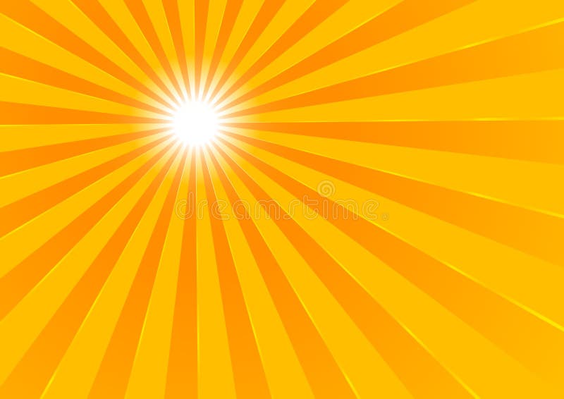 The hot summer sun - background (vector, illustration). The hot summer sun - background (vector, illustration)