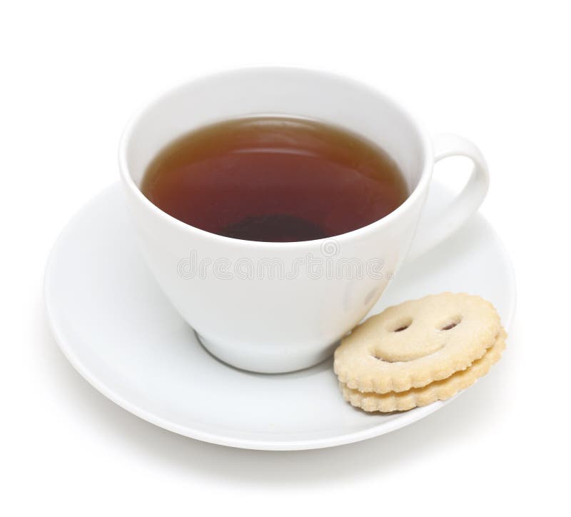 le tea för kakakopp arkivbild le tea för kakakopp arkivbild