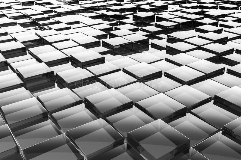 An image of a nice abstract glass cubes background. An image of a nice abstract glass cubes background