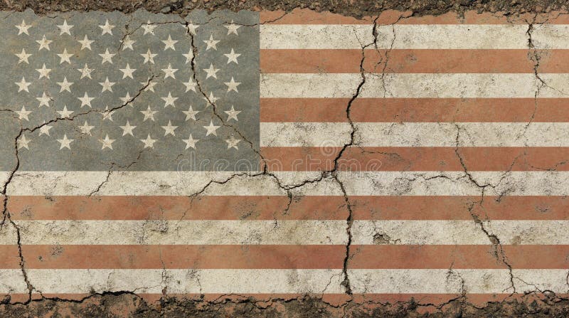 Le vieux vintage grunge s'est fané drapeau américain des USA photographie stock Le vieux vintage grunge s'est fané drapeau américain des USA photographie stock