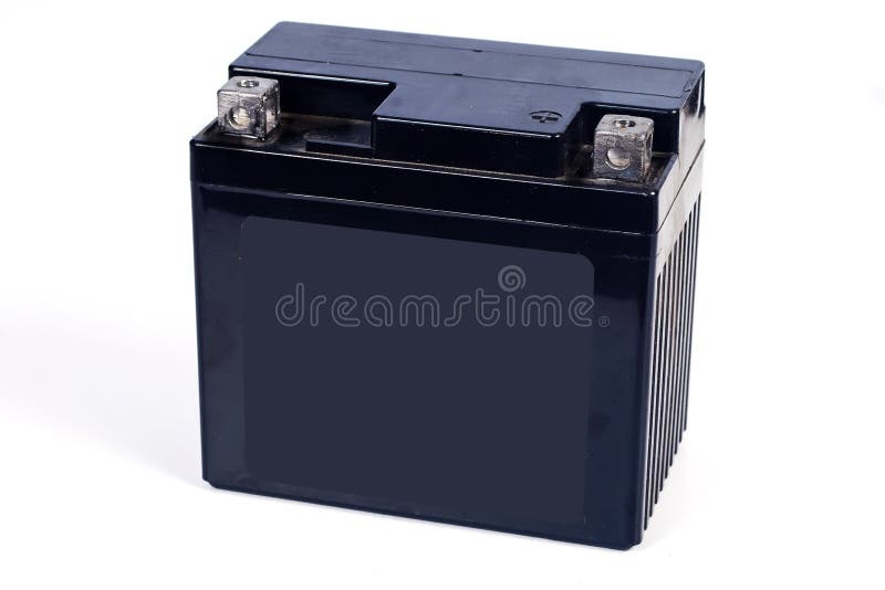 Lead Acid Battery for a Car on a White Stock Image Image of charging, transportation 150375899