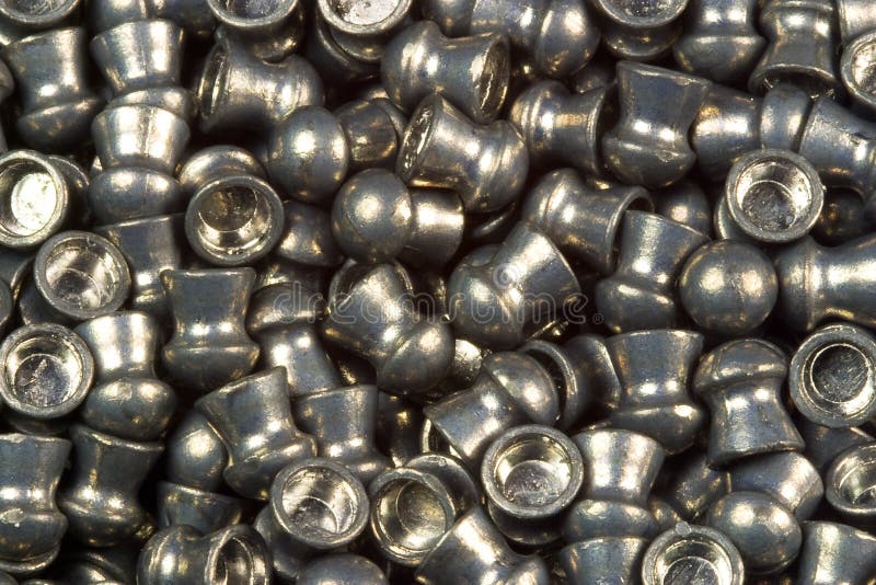 Lead Air Gun Pellets stock image. Image of pellet, silver 22602655