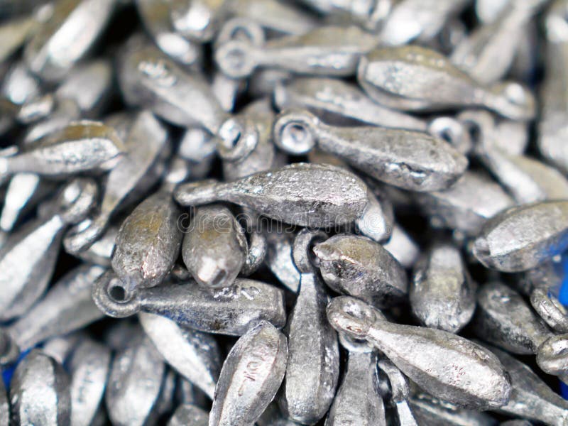 Lead Sinkers for Fishing Rigs, Suitable for Bottom Rigs. Stock