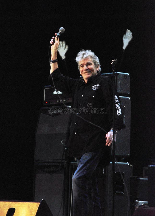 Dan McCafferty, Lead Vocals of Rock Band Nazareth Editorial Image