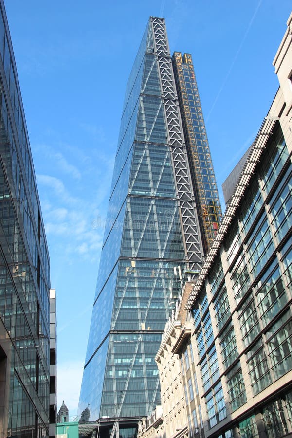 122 Leadenhall Street, informally known as The Cheesegrater, in London, UK