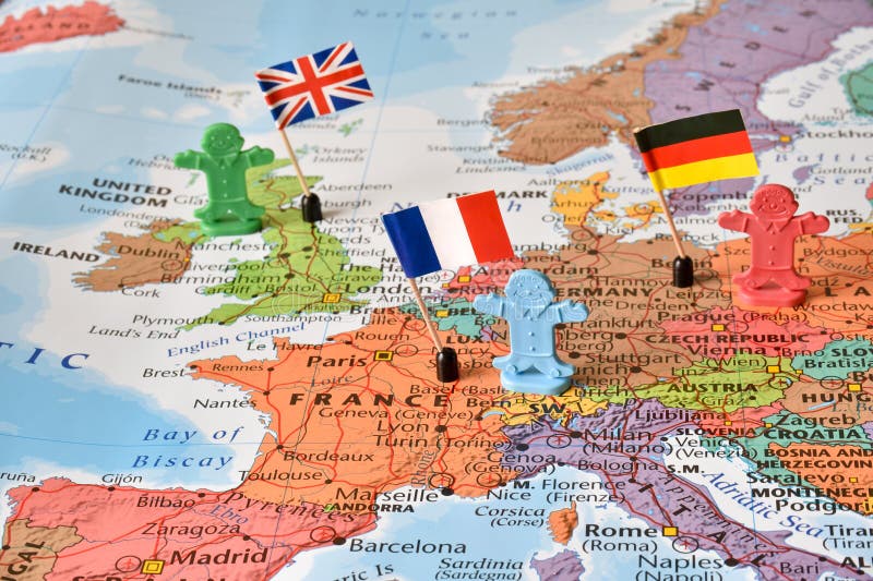 Map Of England France Spain - United States Map