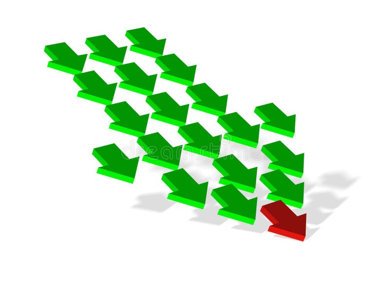 Leadership royalty free illustration