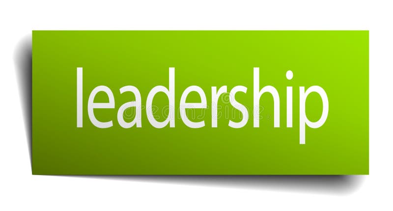 Leadership sign stock vector. Illustration of threedimensional - 122523020