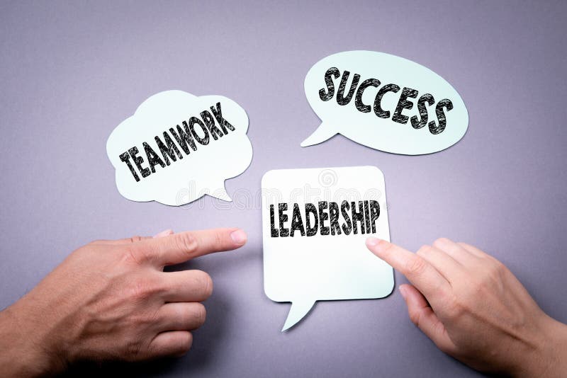 Leadership, teamwork and success concept royalty free stock images Leadership, teamwork and success concept royalty free stock images