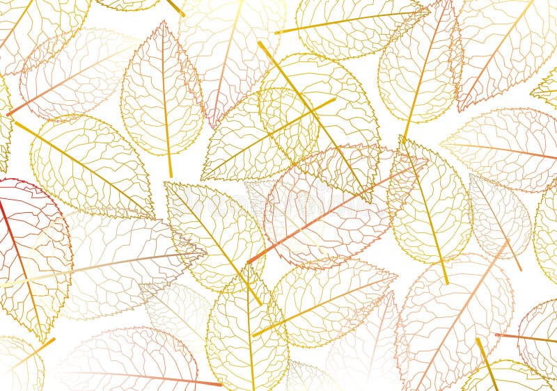 Leaf autumn silhouette