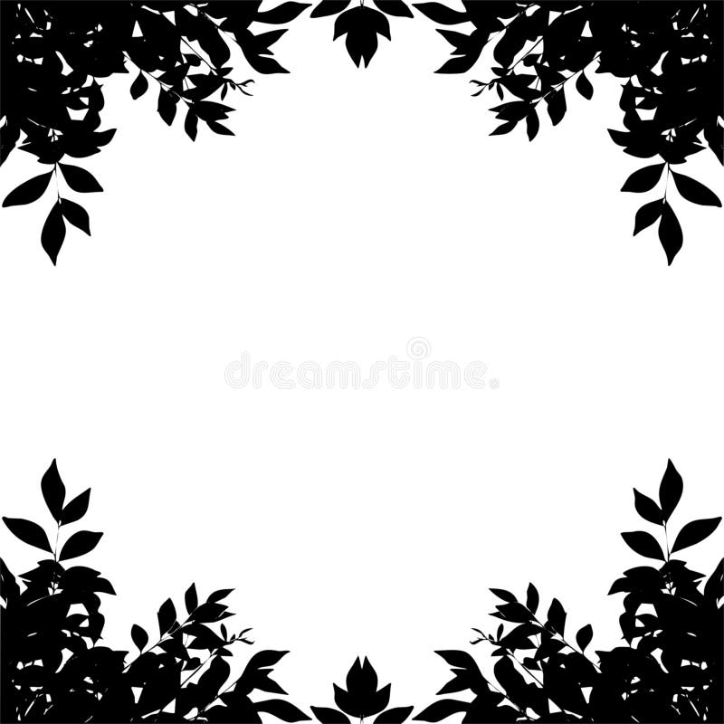 Leaf Border Stock Illustrations – 436,151 Leaf Border Stock ...