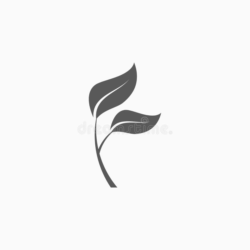 Leaf, sprout icon, tree, herb