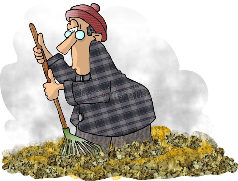Leafraker illustration de vecteur Leafraker illustration de vecteur