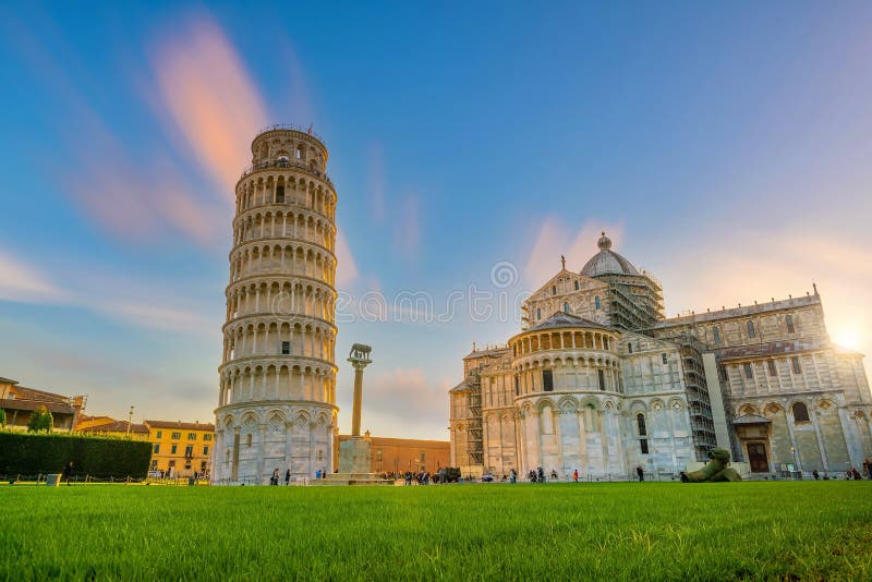 The Leaning Tower in Pisa, Italy