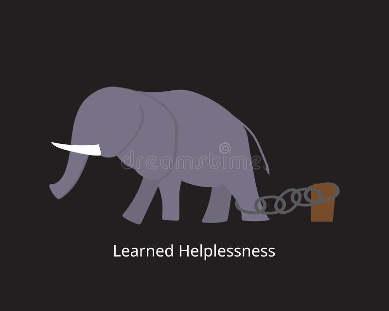 Learned helplessness is a state that occurs after a person has experienced a stressful situation repeatedly and believe that they