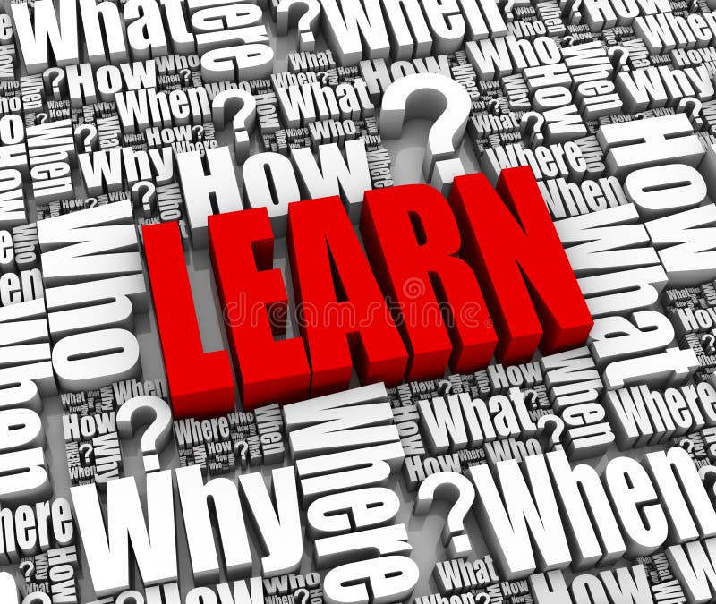 Learning royalty free illustration Learning royalty free illustration