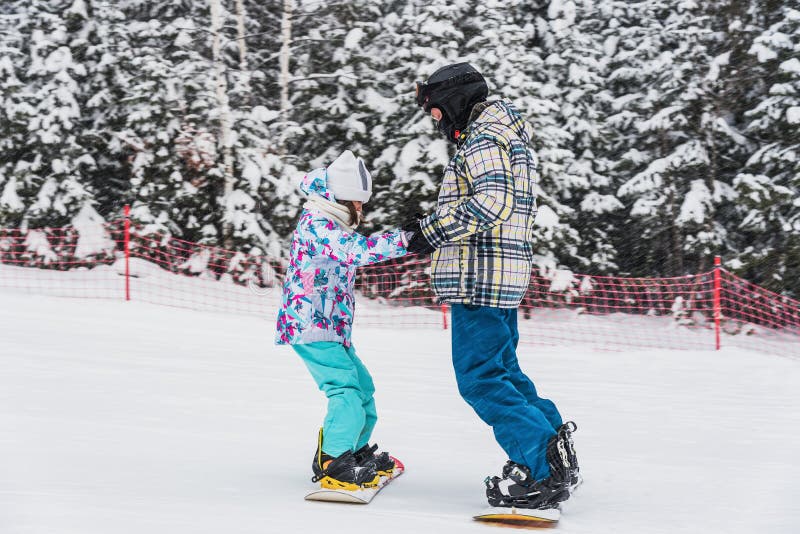 Learning to snowboard