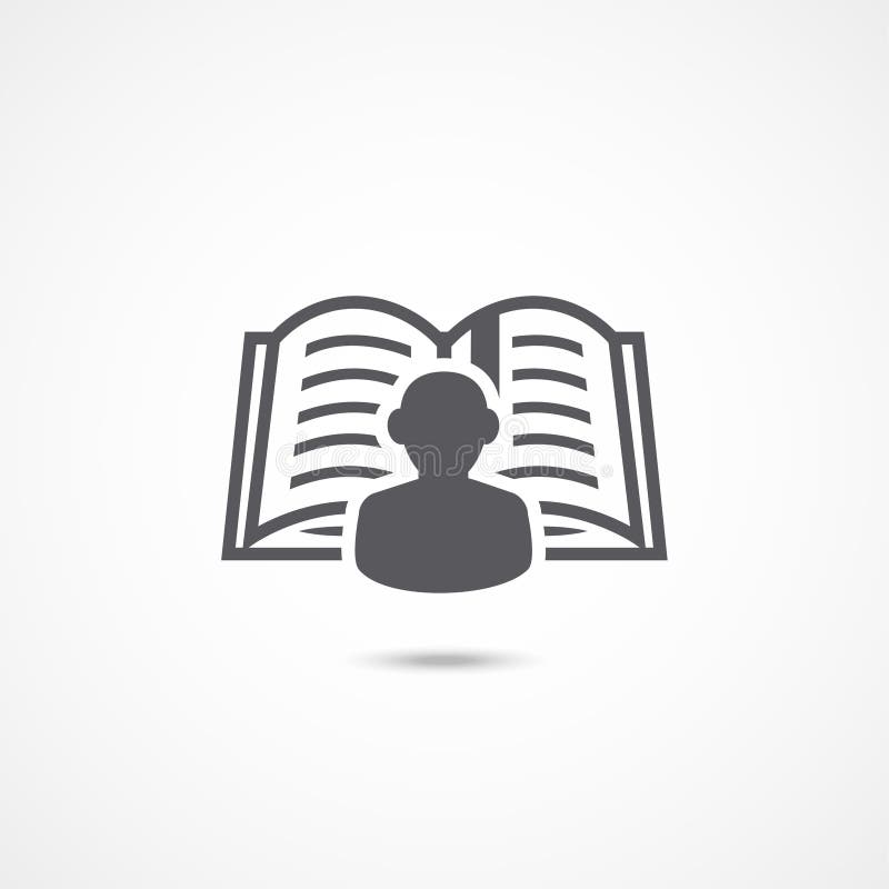 Learning vector icon royalty free illustration