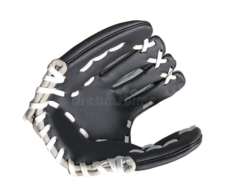 Leather Baseball Glove Isolated Stock Image Image of culture