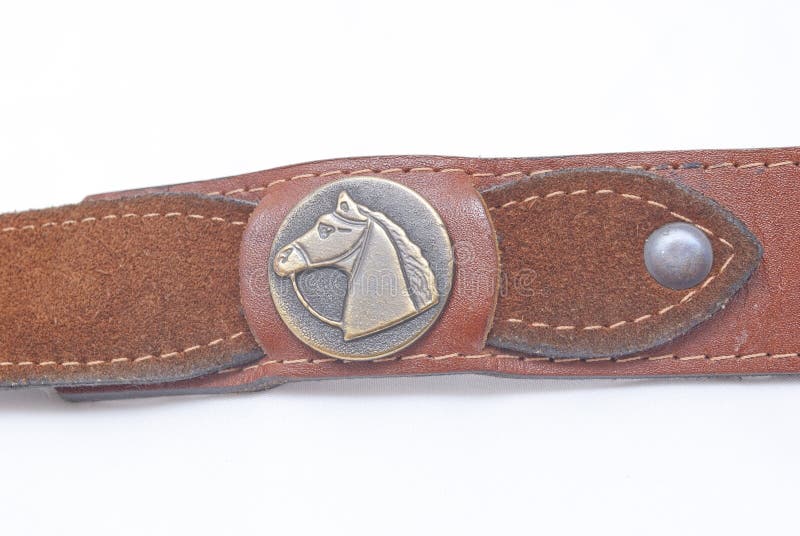 Leather belt