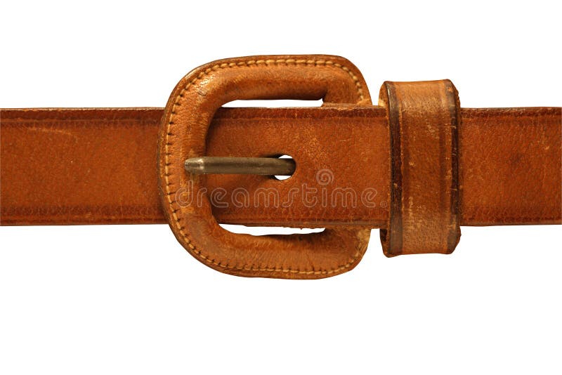 Leather belt