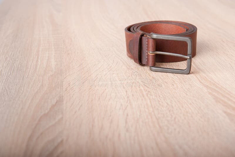 Leather belt stock image. Image of single, vintage, person - 124375605