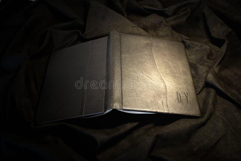 Leather book cover