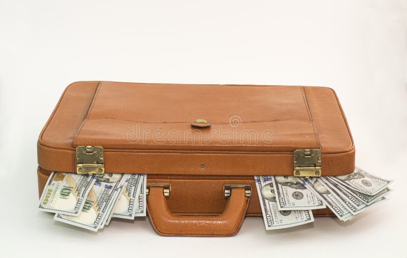 Million dollar briefcase stock photo. Image of hoard 16747812