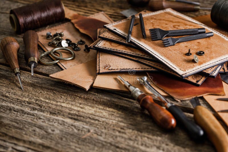 Tools for leather working Stock Photo by ©norgallery 163762750