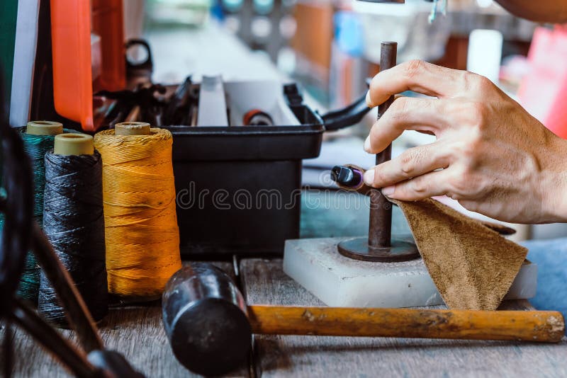 Leather crafting tools