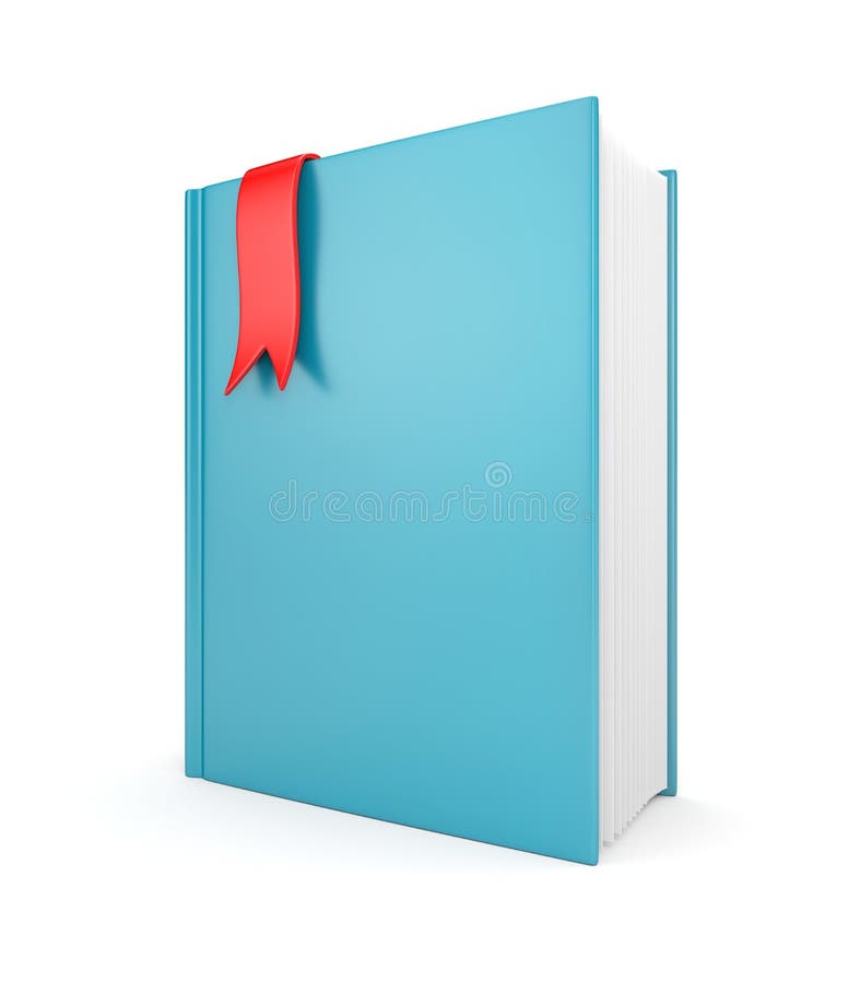 Leather Diary with Bookmark Stock Illustration Illustration of office