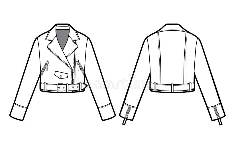 Back Jacket Leather Stock Illustrations – 165 Back Jacket Leather Stock ...