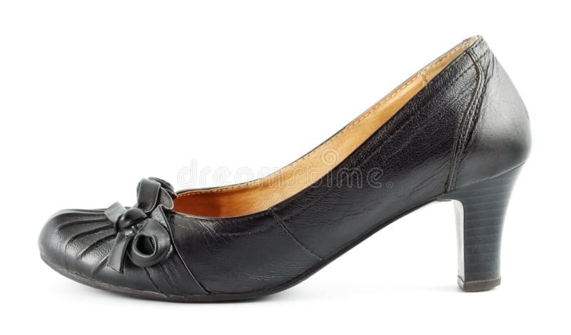 Leather Female Shoes stock photo. Image of details, modern - 20729860