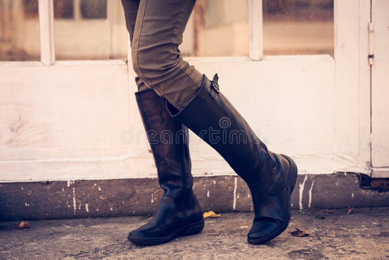 1,861 Woman Leather Pants Boots Stock Photos - Free & Royalty-Free ...