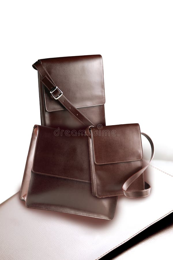 Leather items stock image. Image of bags, fashion, clothing 18151715