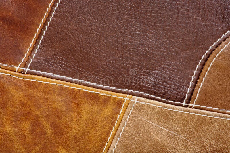 Leather Patches Background stock photo. Image of colored - 628306